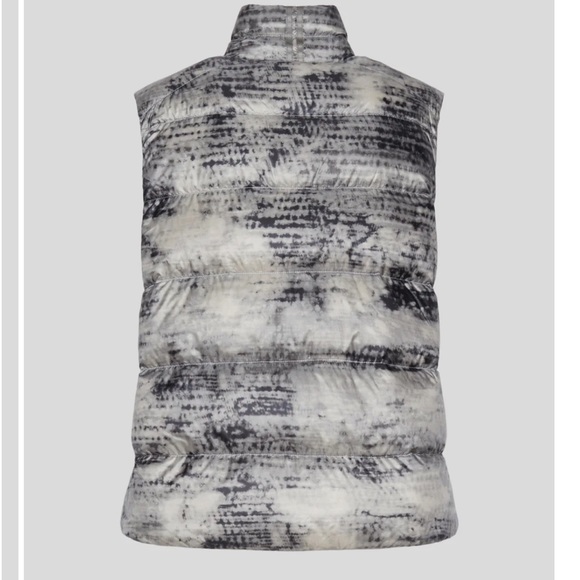 NWT CANADA GOOSE Cypress Vest Black Label Packable tie dye print size xs - Picture 2 of 16